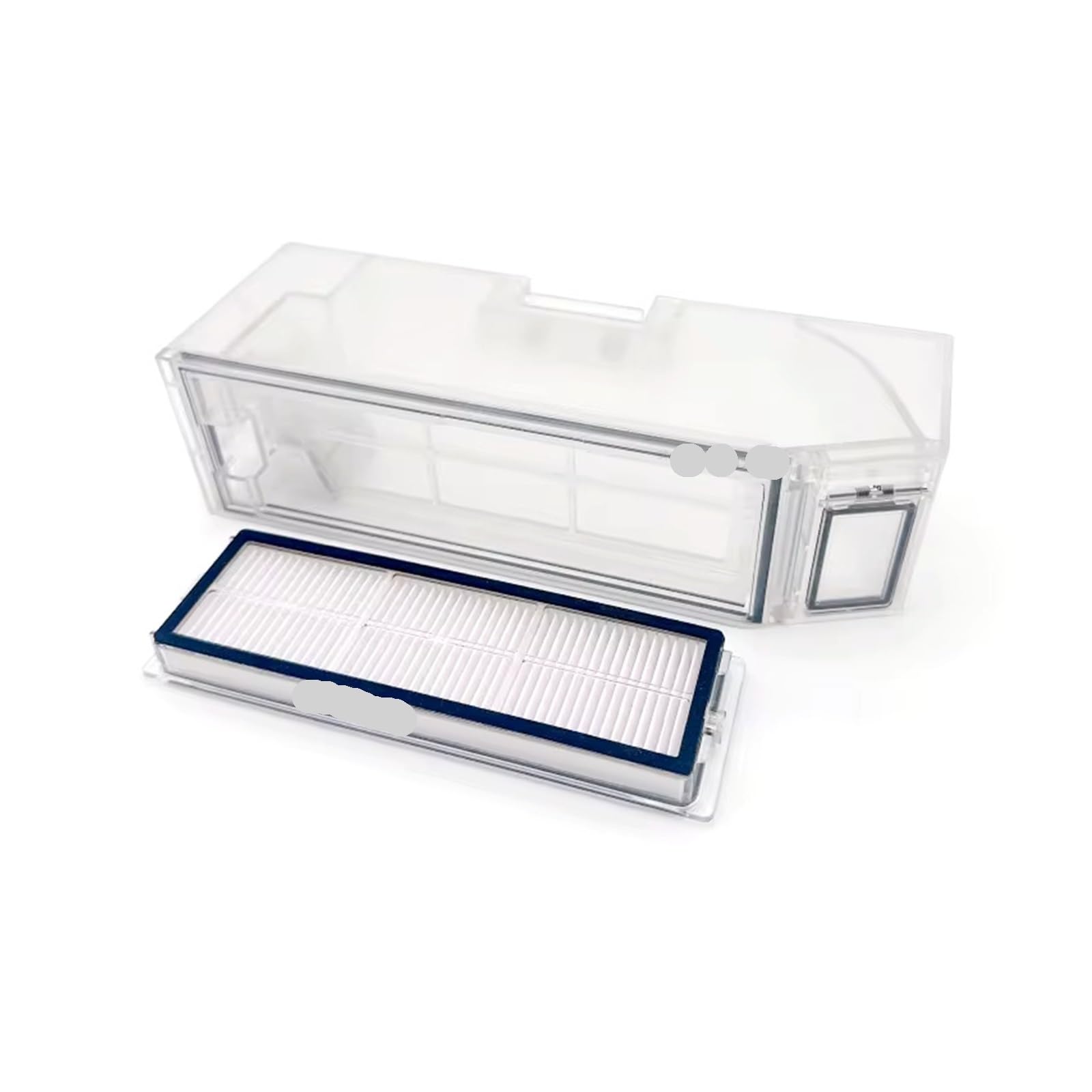 kvcccss Dustbin With Filter Accessory Dust Box ，Compatible For Dreame， L10 / L10s Ultra ，Compatible For Mijia， X10+ X20Plus Robot Vacuum Cleaner Spare Parts