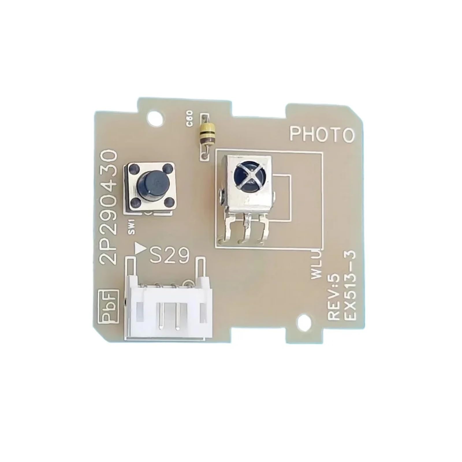 Weigexieo 2P290430(Type A) 2P290430 Signal Receiving Control Board Ex513-3Rev:5 Temperature Sensor Pcb ，Compatible For Daikin， Air Conditioner Accessories Control Board