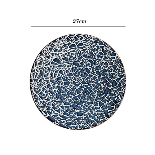 Ensemble de vaisselle noire créative pour salade steak et service chic - 3