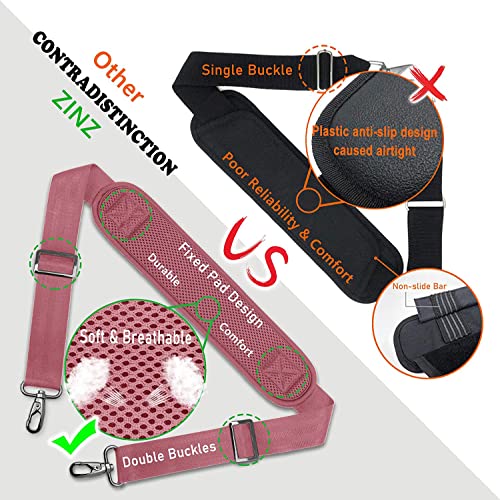Image of ZINZ Bag Shoulder Strap, Padded Adjustable Shoulder Strap Replacement