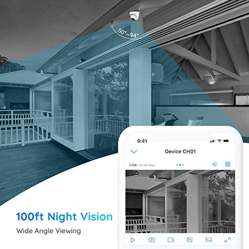 Reolink 4K PoE Buiten Beveiligingscamera met 3x Optische Zoom, Persoon/Voertuig Detectie, Dome CCTV IP Camera met Slimme… - Image 6