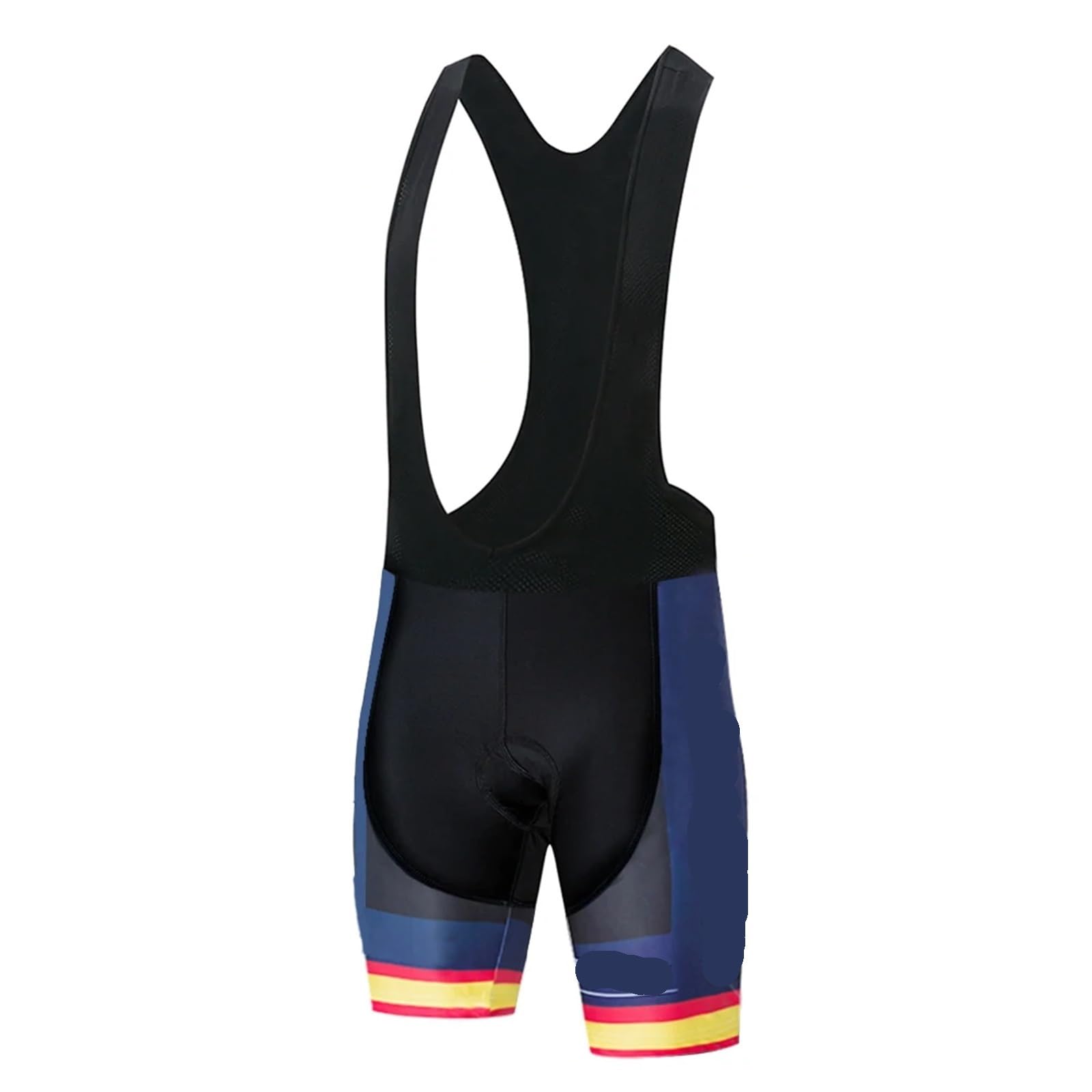 Pantaloncini Bici Uomo Pantaloncini con Bretelle da Ciclismo Imbottitura in Gel da Ciclismo 12D Tuta da Bicicletta Uniforme MTB Abbigliamento da Ciclismo da Uomo