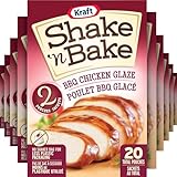 Shake 'N Bake BBQ Chicken Glaze Coating Mix, 10 per Pack, 184 g Boxes
