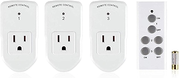 BN-LINK Wireless Remote Control Outlets for Lights, Fans, and Holiday Decor