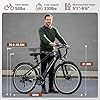 YOLOWAY Electric Bikes for Adults, 27.5" E Bikes for Adults with 1200W Peak Motor, 28 MPH, 50+ Miles Range Electric Bicycle, E Mountain Bike with 48V 10.4AH Removable Battery (26" 36V 25MPH eBike) #5