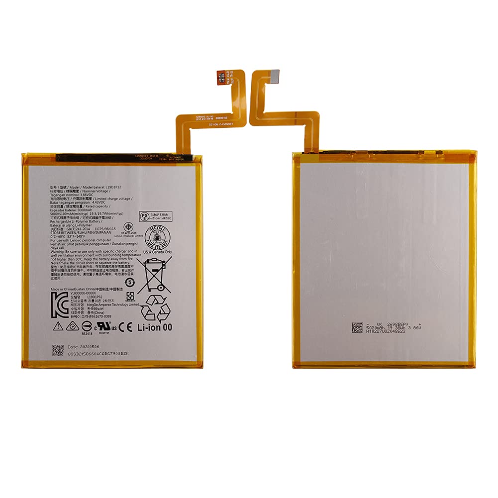 Batteria Sostitutiva AmComponent Per Lenovo Tab M10 HD TB-X306 – Alta Capacità, Lunga Durata E Sicurezza Garantita