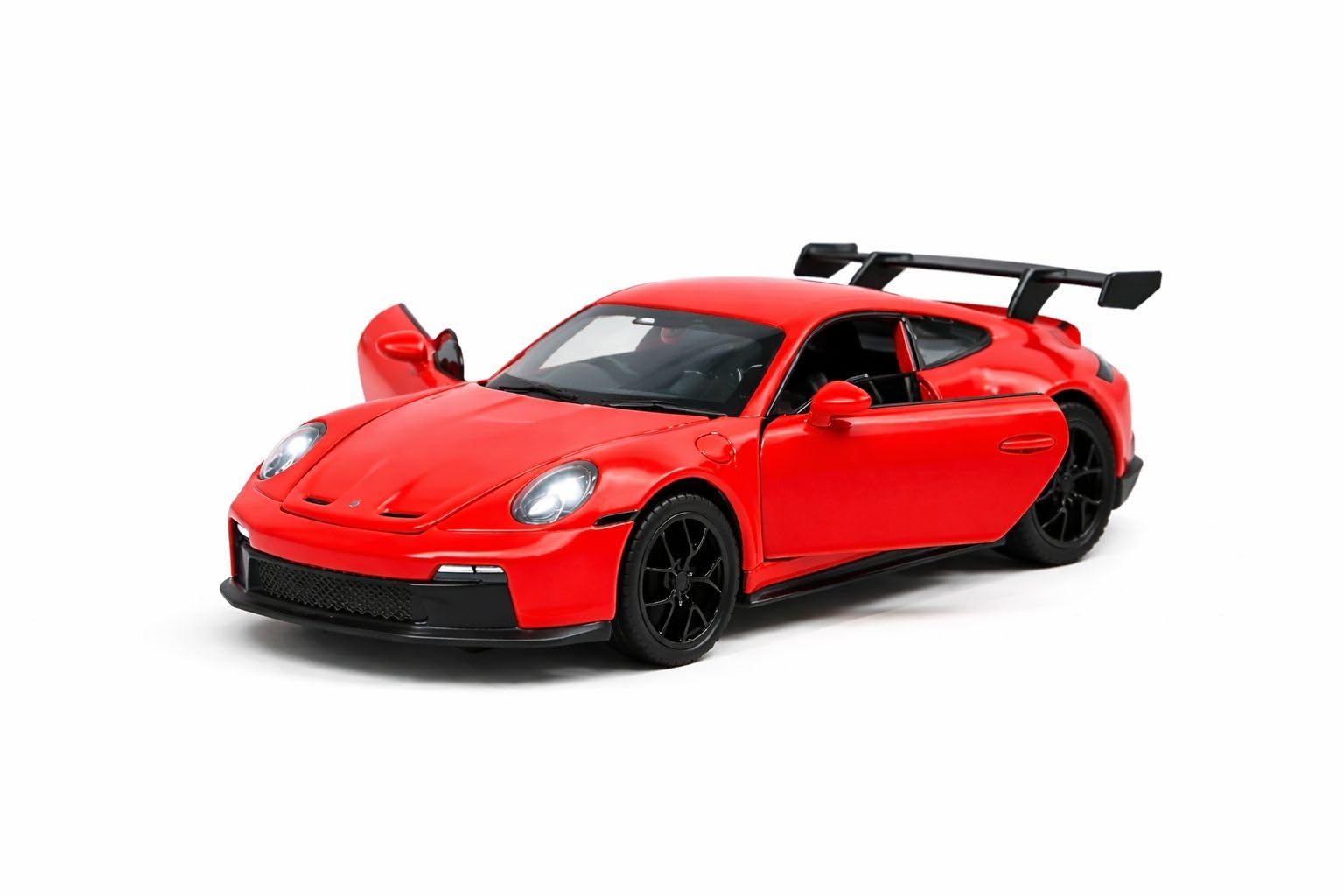 RED Porsche 911 GT3 Die-Cast Toy Car for Kids | 1:32 Scale Metal Car