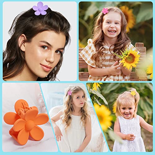 Mollette Capelli Donna 12 Pezzi Fiore Pinze per