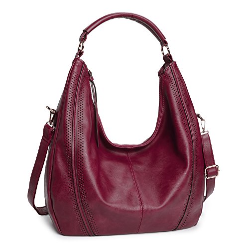 Image of Women Hobo Bags Oversized Leather Handbags PU Crossbody Shoulder Totes Winter Stylish Purses