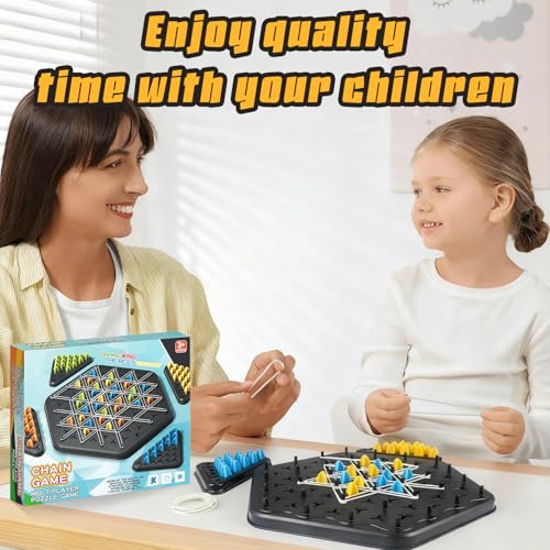 Juego de Ajedrez Triangular Cadena para 2-4 jugadores miniatura 4