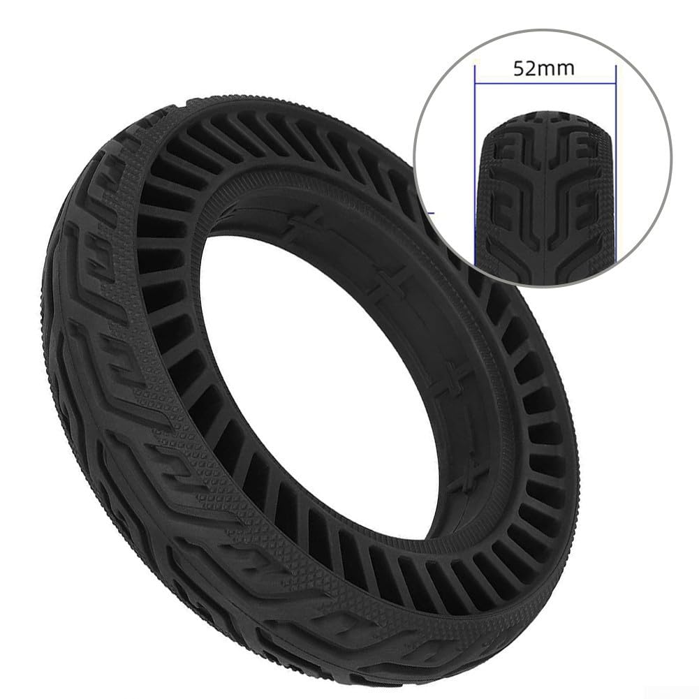 Neumáticos de Caucho Macizo para Scooter eléctrico. Rendimiento confiable. Compatible con Modelos de 10 Pulgadas o más.