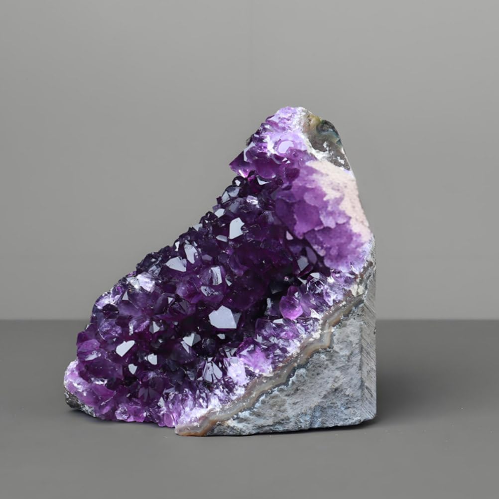 Crystal Amethyst Cave Amethyst Cave Cluster Raw Stone Office Home Decoration,100~200g