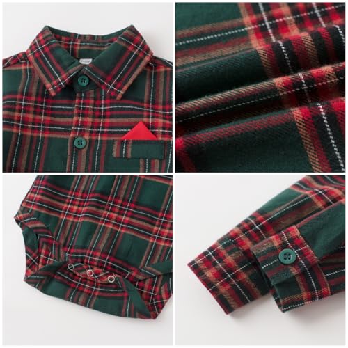 Image of SALNIER Baby Boy 5PCS Formal Outfit Soft Cotton Romper Suspender Pants Bowtie Beret Hat Infant Wedding Birthday Party Suit