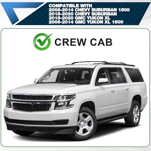 Estribos laterales para Chevy Suburban 2006-2020 miniatura 2