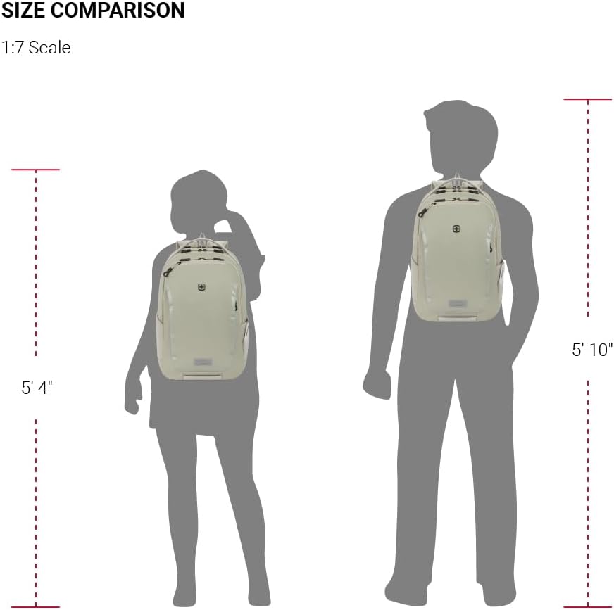 SwissGear Shield Laptop Backpack, Sage Gray, 18.5"x12"x6" - Image 6