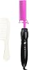 Hot Comb Portable Ceramic Travel Anti-Scald Straightening and Curling Brush - Electric Heated Flat Iron with Beard Pressing Comb