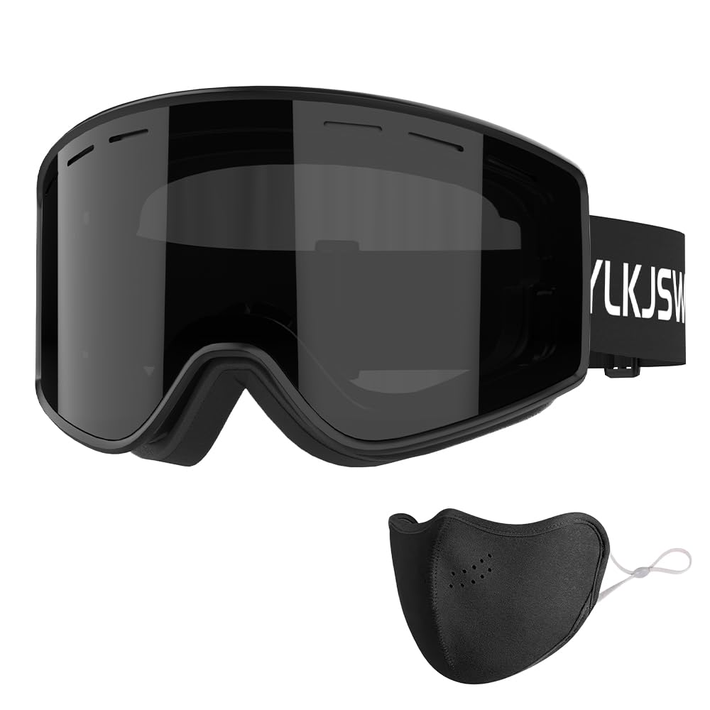 Gogle narciarskie dla mężczyzn i kobiet, gogle śnieżne OTG, ochrona przed promieniowaniem UV, gogle snowboardowe dla dorosłych i młodzieży, skutery śnieżne, sanki