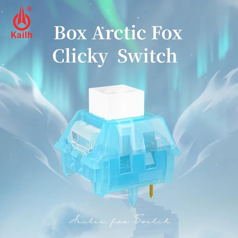 Amazon.com: KAILH Box Arctic Fox Switch Mechanical Keyboard Switch