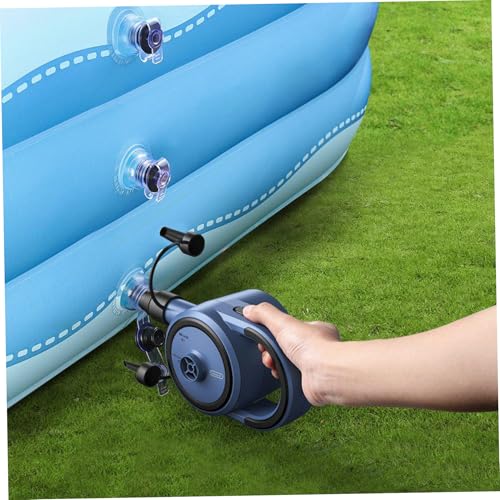 Air Pump Adapter for Inflatables 1 Set Multi-Functional Air Pump Attachments Including 1 Adapter & 3 Nozzles Connected Portable Replacement Nozzles for Floats & More Attachments3