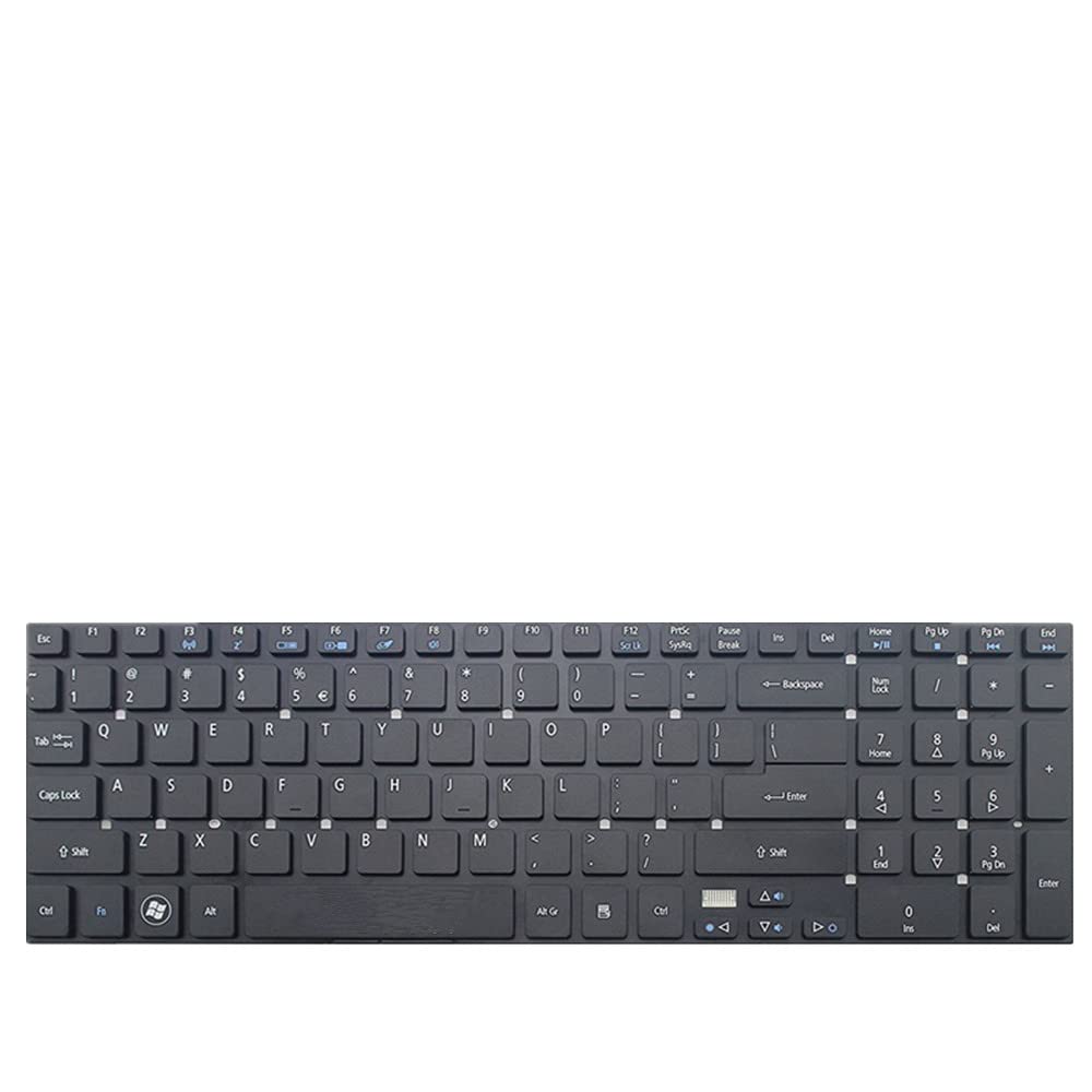 Clavier Acer Extensa 710 noir version US pour remplacement PC portable - 3