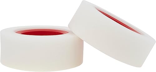 Miniatura 10 de Llanta interior de 1.9 pulgadasespuma de doble etapa de goma más suave insertos de 4.724 in para SCX10 YK 110 18 RC Crawler Car 2 piezas (rojo, 1.9