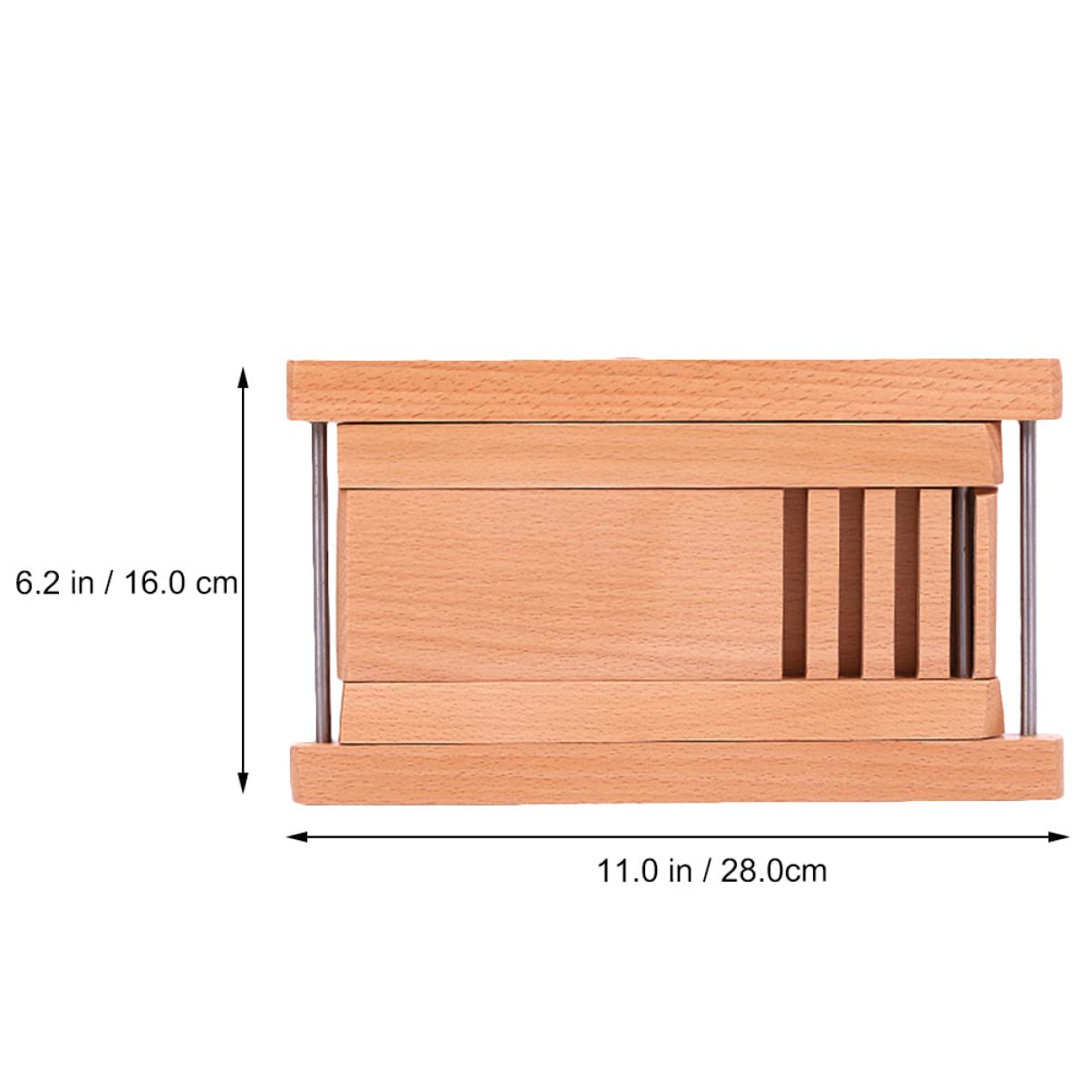 Sosoport Wooden Guitar Footstool Foldable Pedal for Guitarists Height Levels Portable Design Stable Support for Comfortable Playing Present for Music Lovers