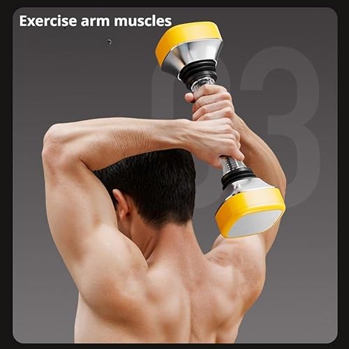 Miniatura 6 de Shaking Dumbbells, Fitness Weight Equipment for Man Women Vibrating Exercise Dumbbell for Arms, Shoulders & Core, Lightweight Abs Workout Equipment