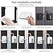 Fridge Lock 4 Digit Combination Security Cupboard Locks for Children Window Locks Child Safety Install Drilling or Adhesive for Fridge File Drawer Cabinet Cupboard Windows (White)