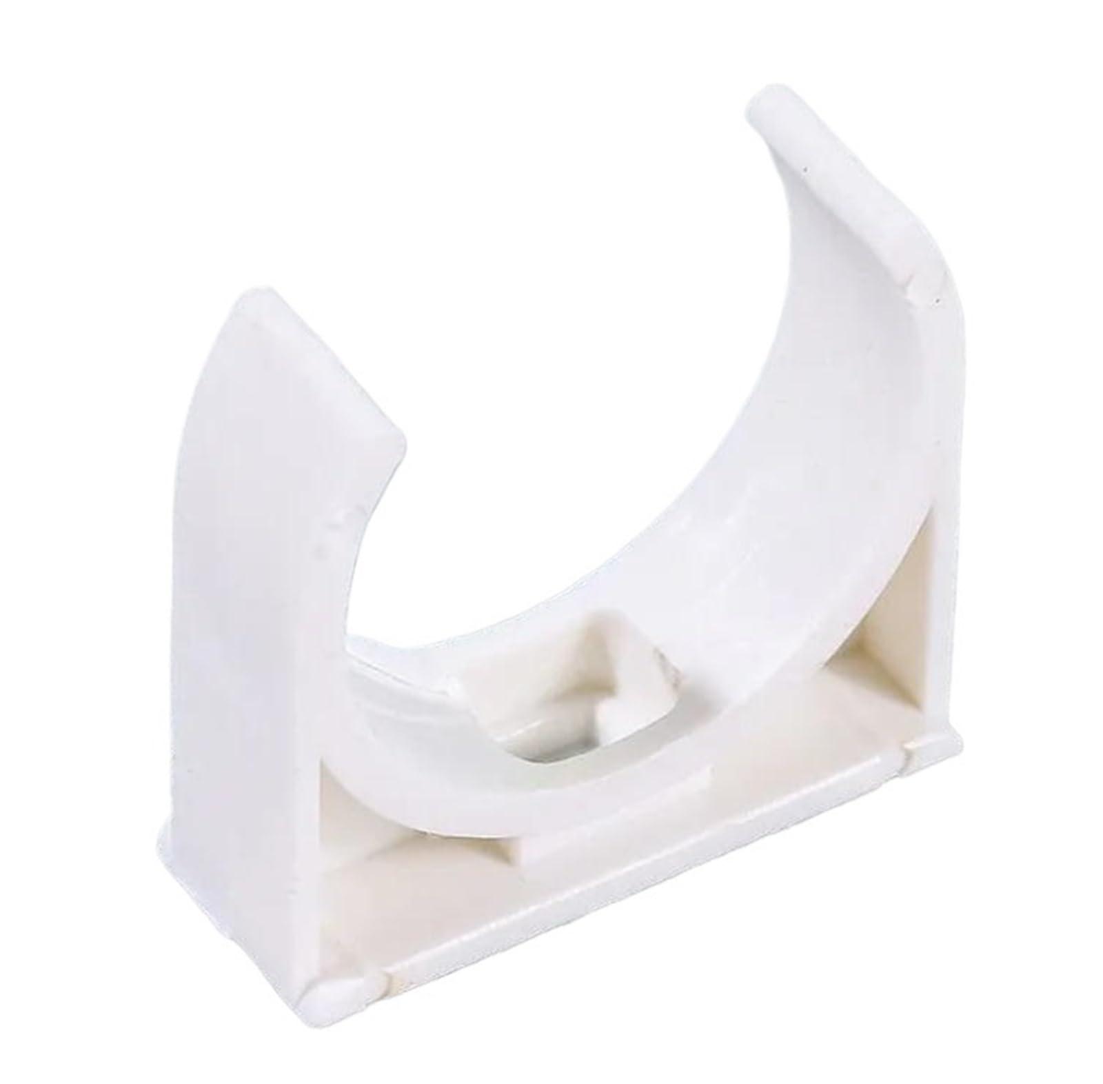 Plastic Clamps， Brake Pipe Clips wat Pack of 10 Snap Fit Pipe Clamp Adapters for Garden Irrigation and Aquarium, 16-50mm(16mm)
