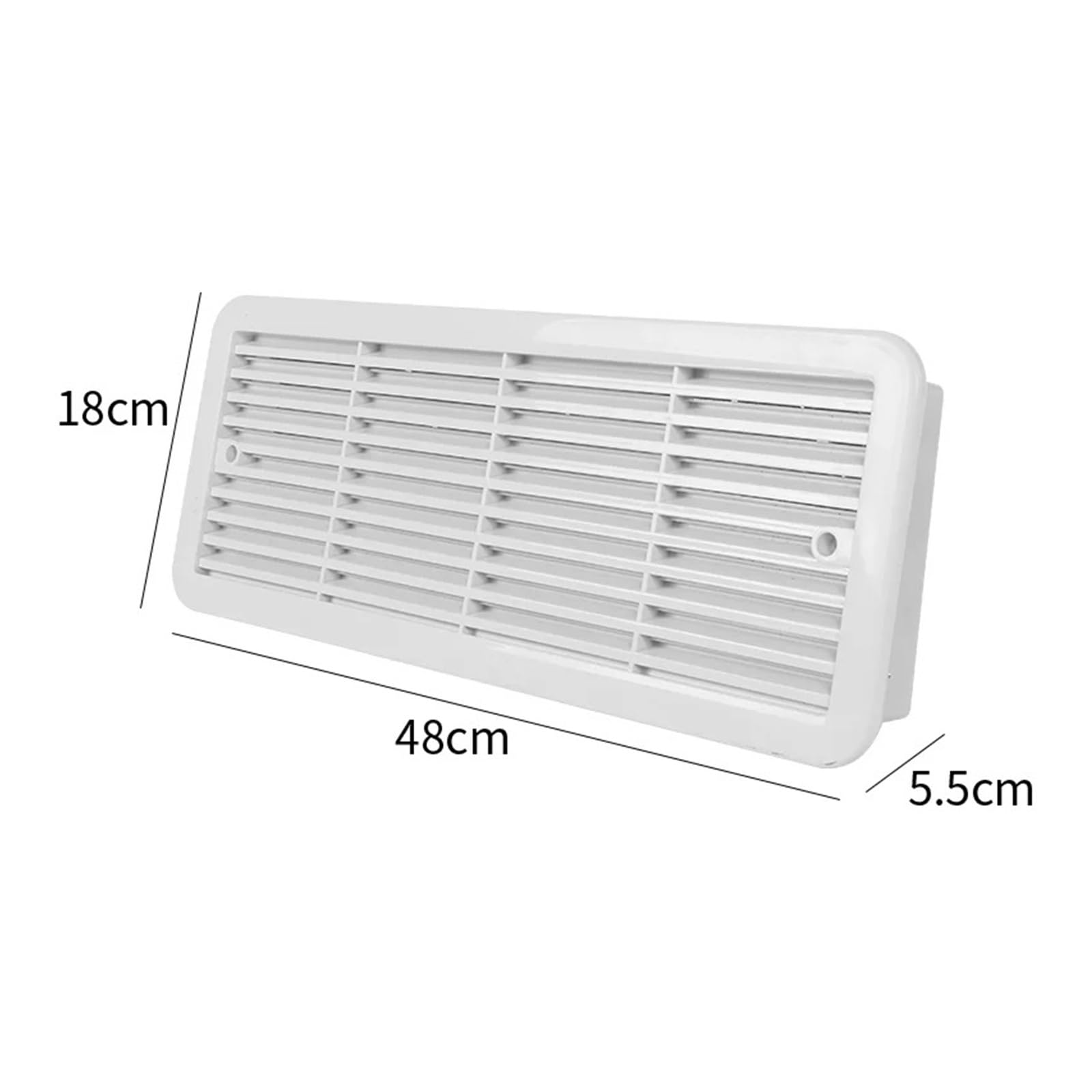 12V RV Belüftung Lüfter Caravan Vent und Fan Weiß Lufteinlass Outlet Auspuff Fans, Witterungsbeständig