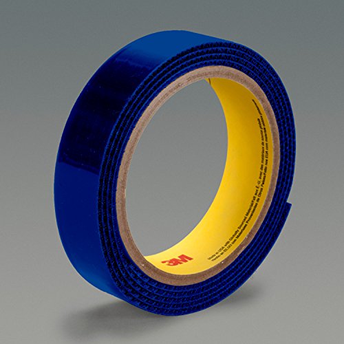 3M 75925 Fastener SJ3402 Hook, 1" x 50 yd., 0.15" Engaged Thickness, Nylon, Royal Blue
