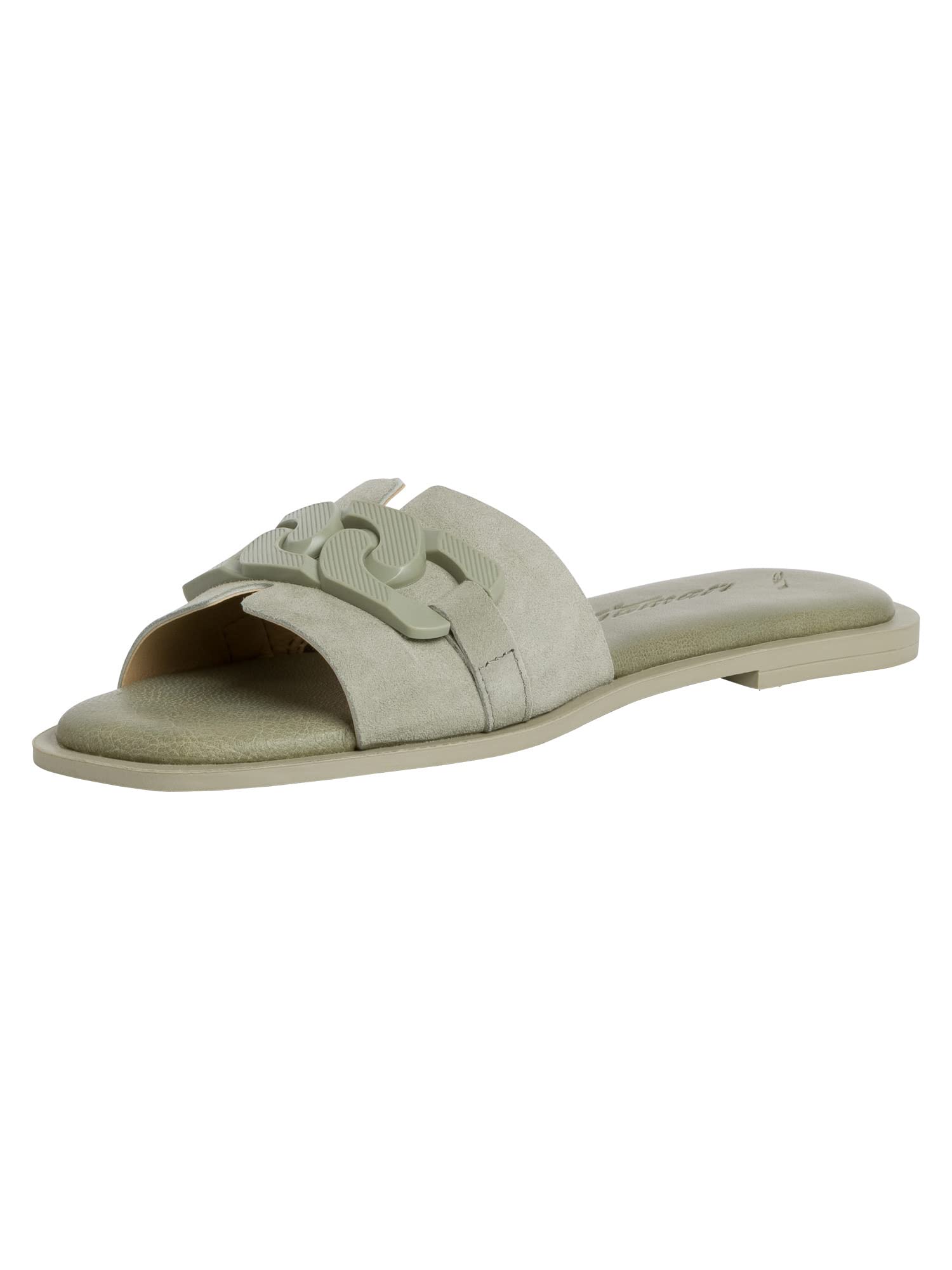 Tamaris 1-1-27131-20 Women's Trainers Loafer Flat, Soft Sage Plain, 4 UK
