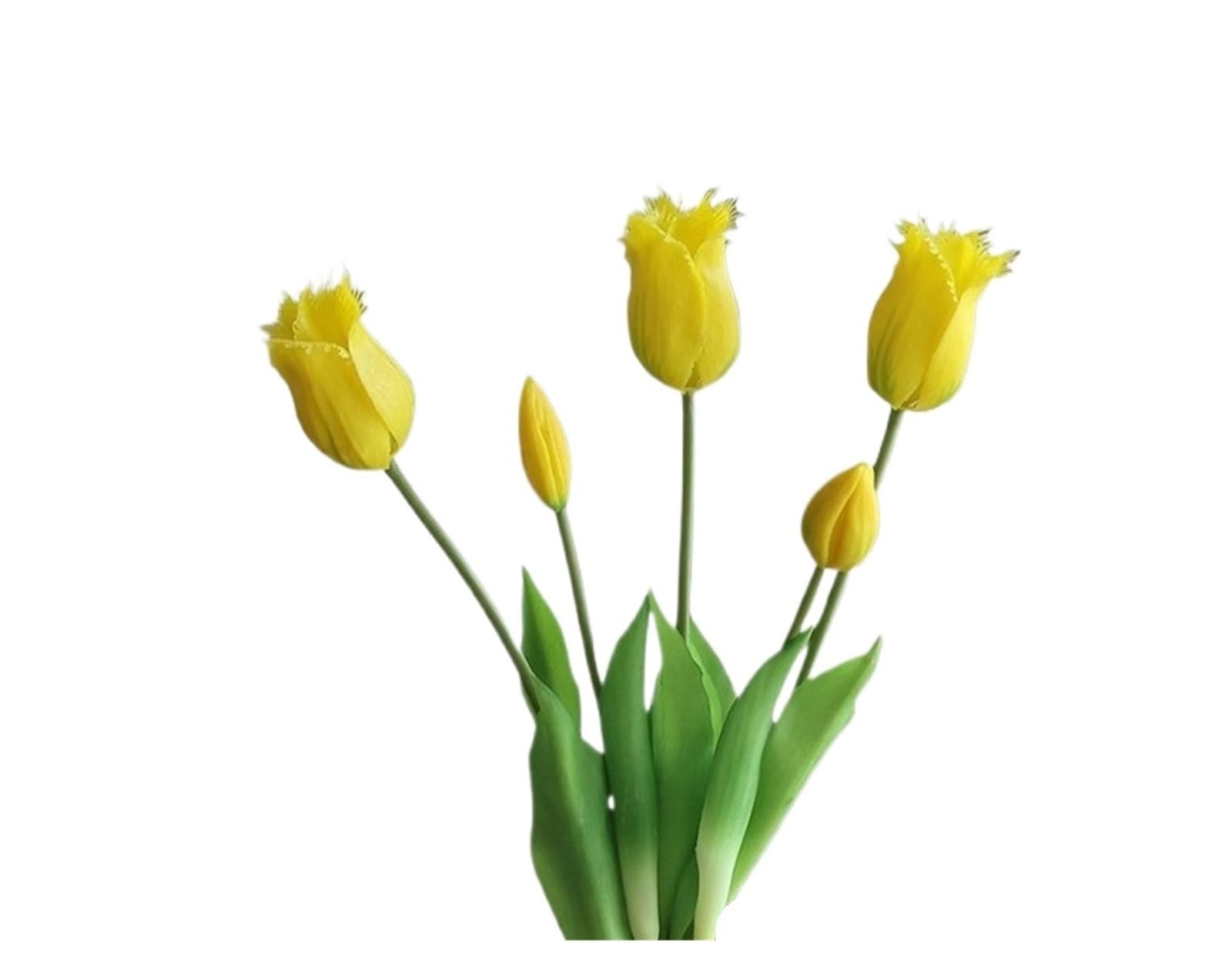 Casetlong Artificial Flowers Wedding Decor Fake Bouquet Party Floral Home(Yellow)