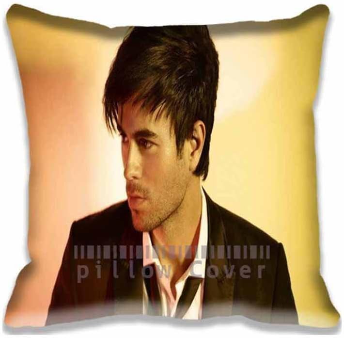 Popular Home Decoration Enrique Iglesias Yellows Music Face Pillow Cases Style Cool Custom Photo Diy Pillows Design - Fantasy Travel Pillow Cover
