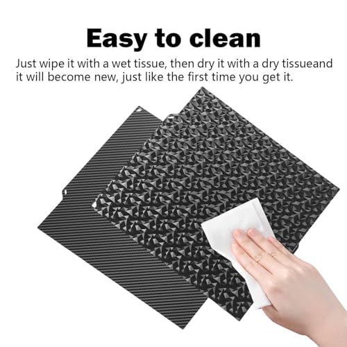 Plaque de construction PET PEO à texture diamant pour filament carbone stable - 4