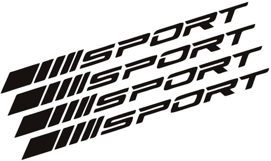 8 Tyre Sticker Set for Renault 8 Gordini, Performance Decals Lettering Kit Motorsport Styling Wheel Tuning Custom Graphics Personalisation,A
