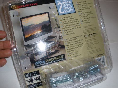 Soportes universales para altavoces Atlantic con base estable de suelo 3