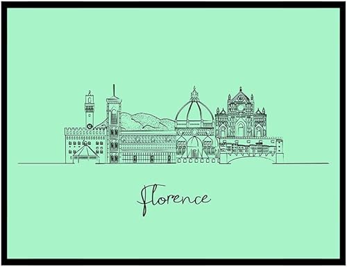 Vista 225 de TJ Originals - Barcelona, Madrid y España vistas de la ciudad, arte de pared ilustrado a mano, decoración de pared de sala de estar - Pósteres