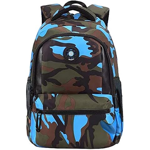 MATMO Cool Camo Backpack for Boys, Kids Waterproof Casual Backpack for School Book Bag Cover
