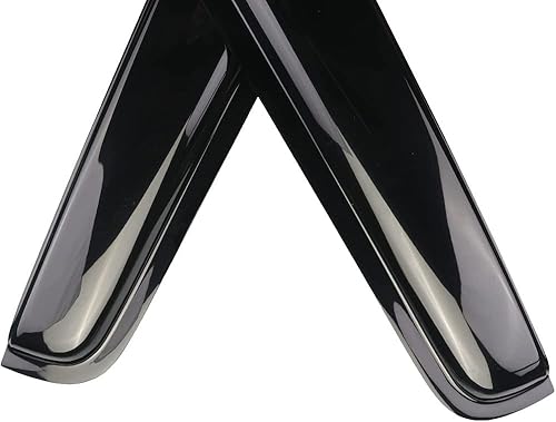 Miniatura 7 de Wensdy 4 deflectores de ventilación de viento para ventana lateral, protección de lluvia y sol de montaje exterior, viseras de humo oscuro para CR-V