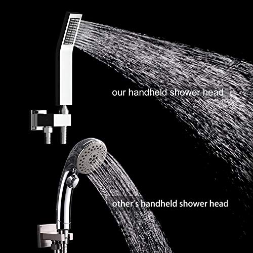 image for SR SUN RISE 16 Inches Polished Chrome Shower Faucet System Bathroom Lu