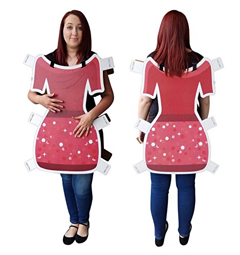 Cardboard People Paper Doll Dress Cardboard Costume