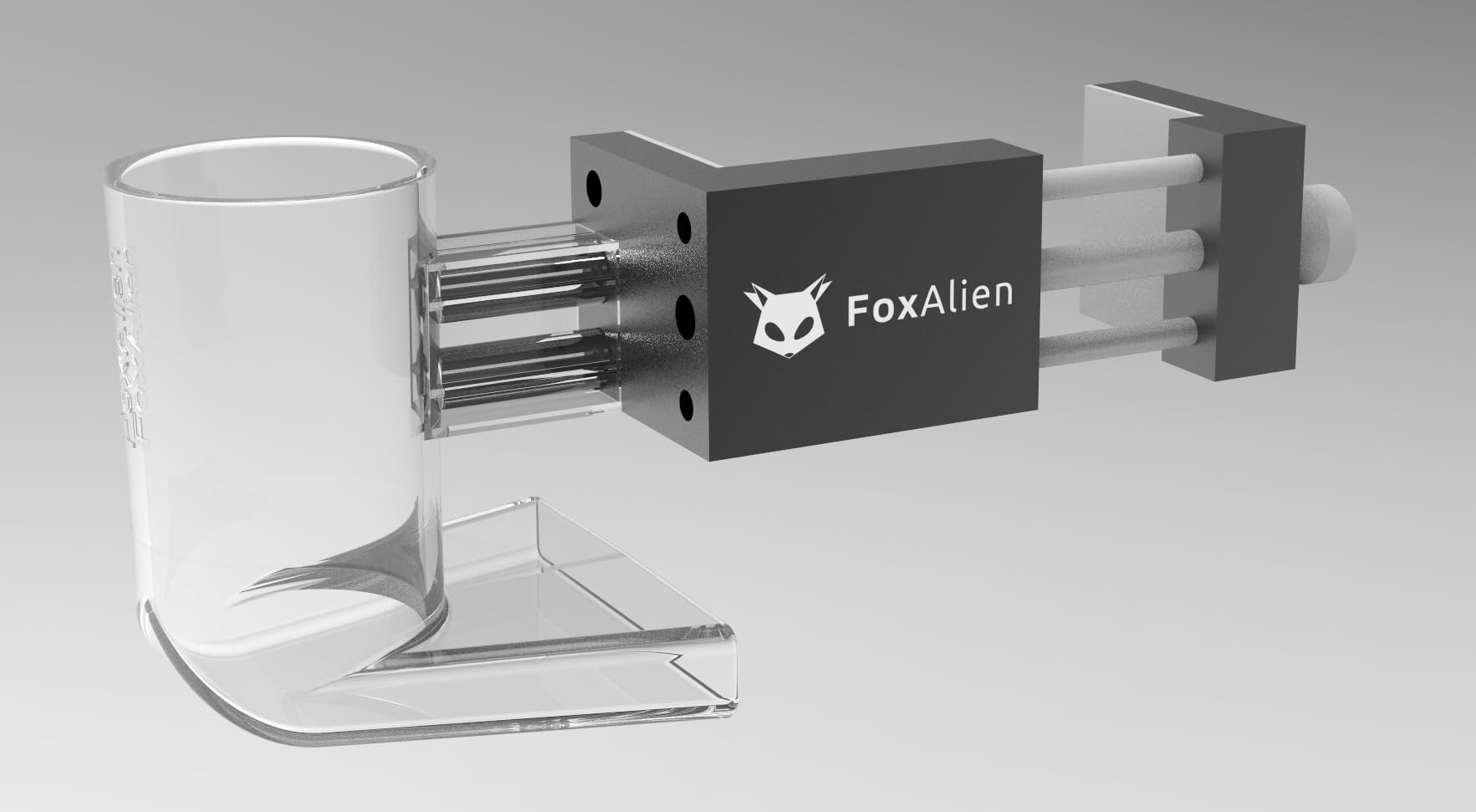 FoxAlien Smoke Fume Extractor for CNC Engraving Machines, Compatiable with HFS-800 Dust Collector