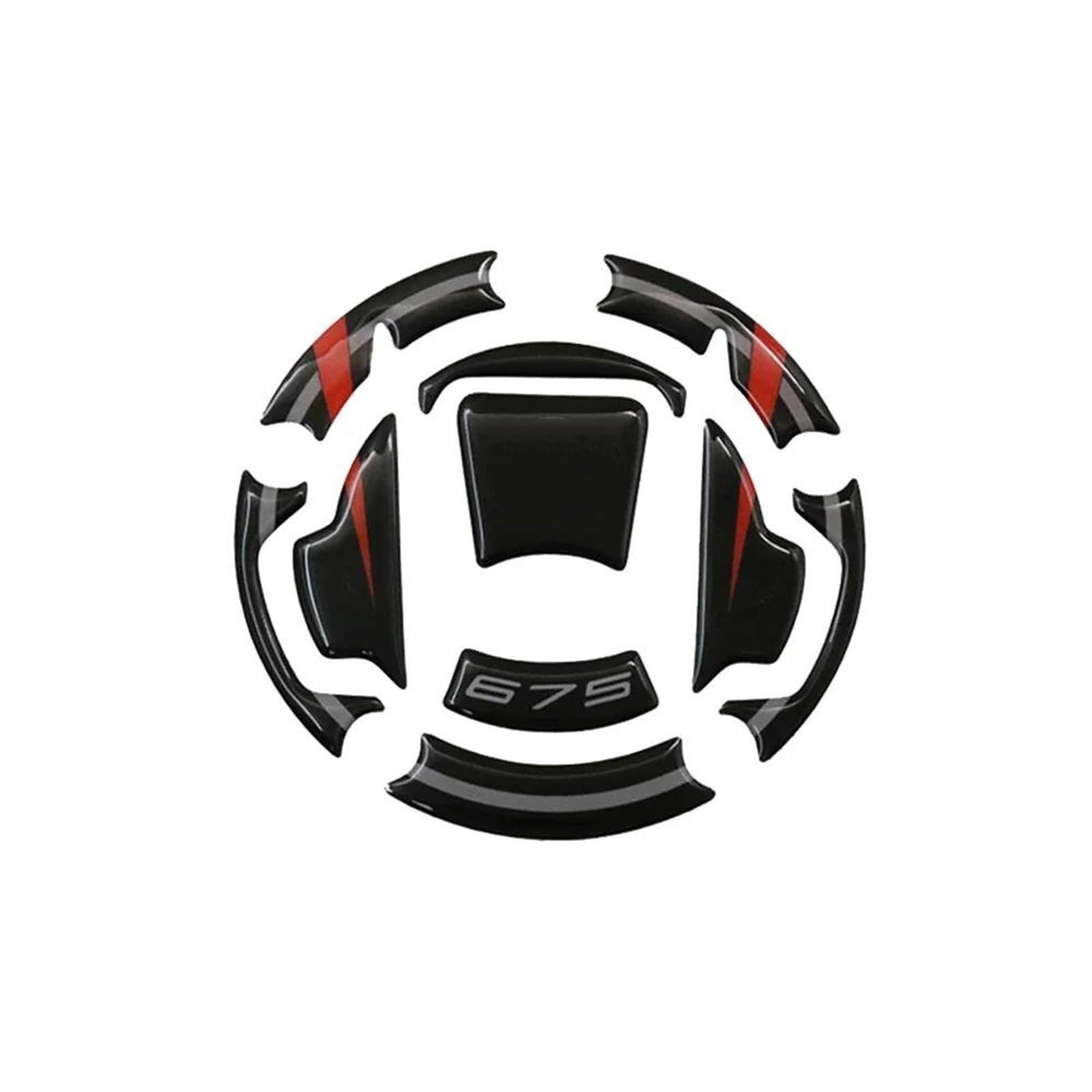 Motorcycle Sticker Fuel Tank Pad Traction Protection Decal for CF Moto 675SRR 675 SR-R Sr 675sr-r Tank Sticker(Color1)