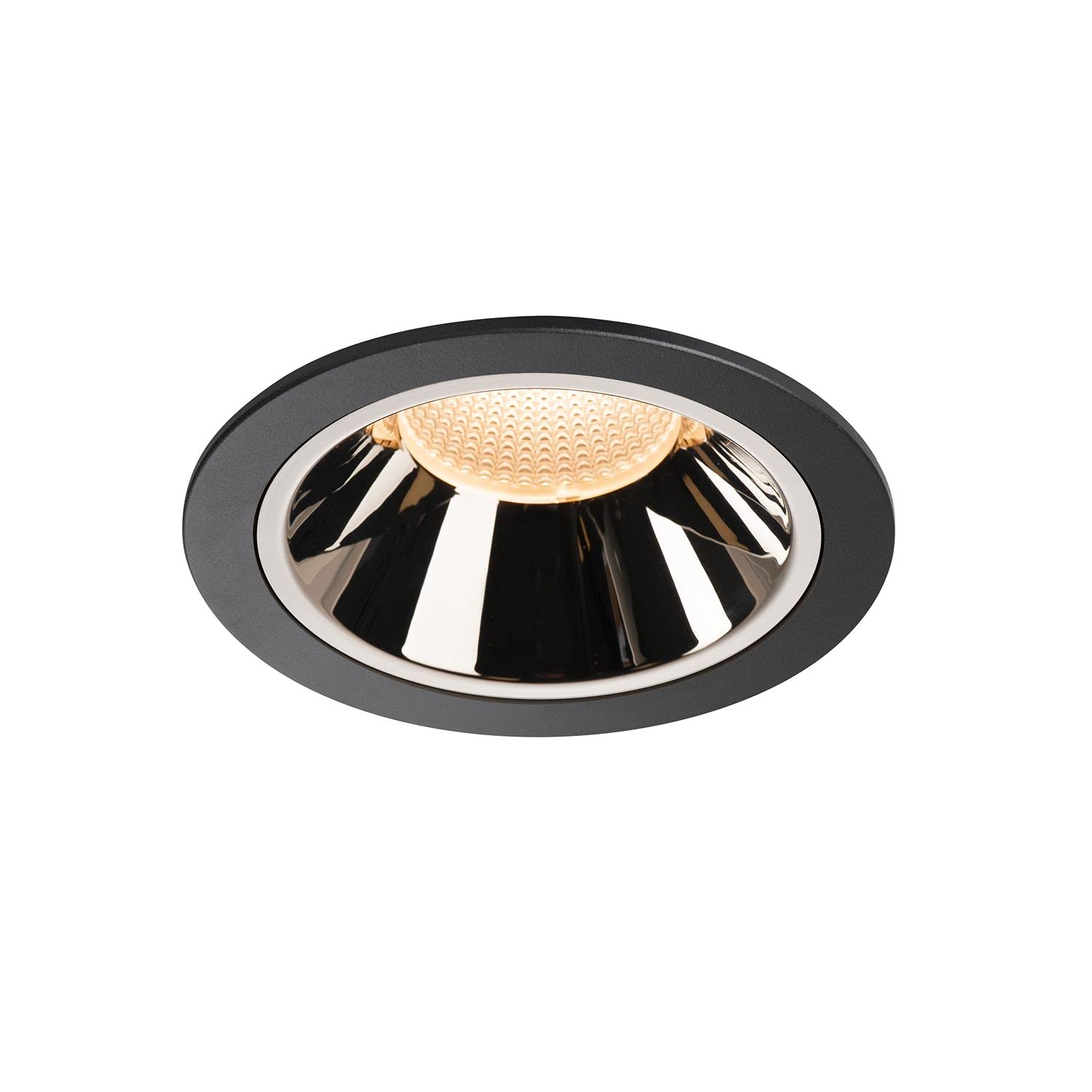SLV Recessed Ceiling Light NUMINOS® DL XL/LED Spotlight, floodlight, Ceiling Spotlight, recessed Light, Indoor Lighting / IP20/IP44 2700K 37.4W 3400lm Black 20 Degrees
