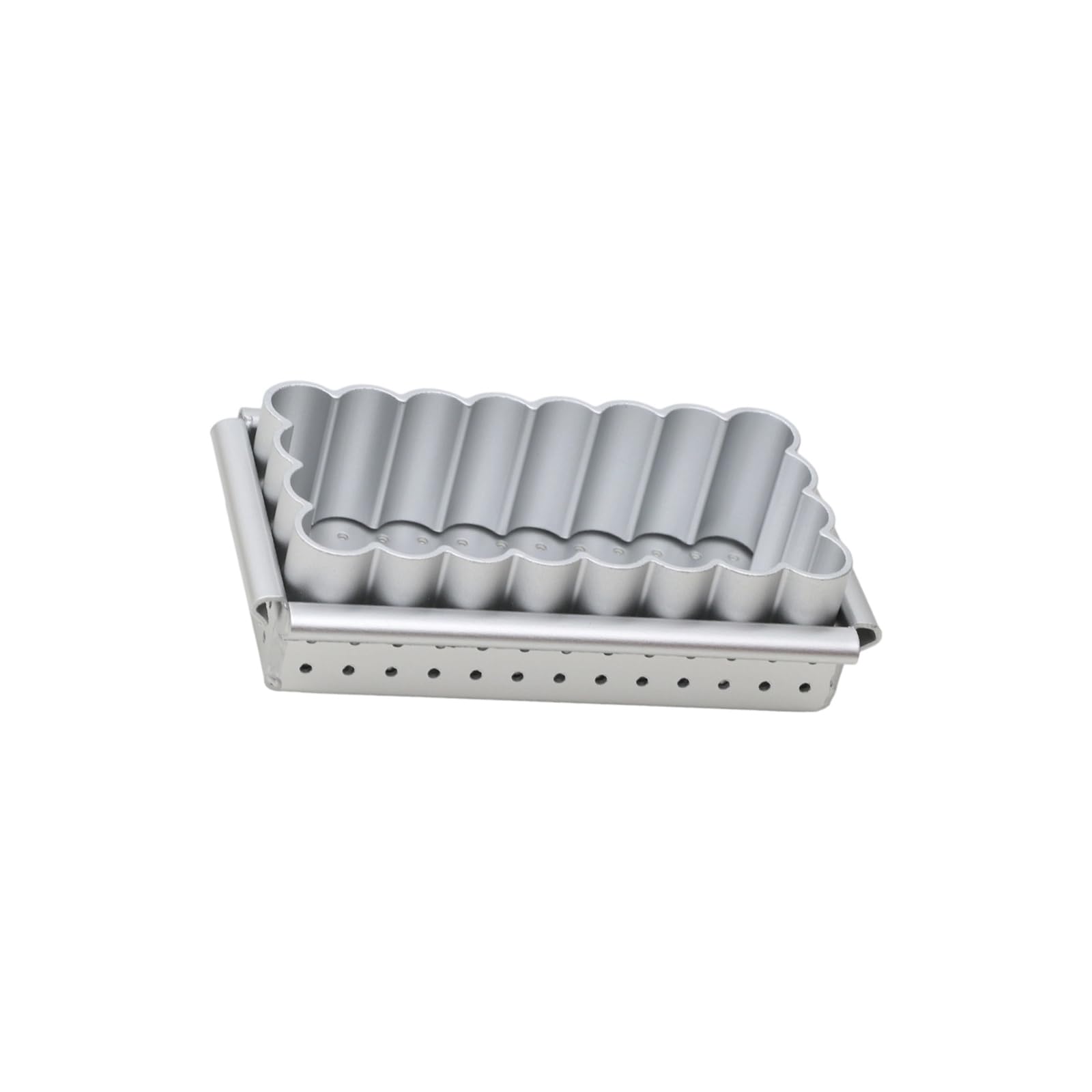 Expert Corn Begin Extent Set Aluminum Multiple Compartment Plan for Efficient Baking and Quick Cleansing Grooved Begin Molds