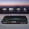GTMedia V8 Ultra 4K UHD Satellite TV Receiver, DVB-S2X/T2/C/ISDB-T/ATSC-C Combo Decoder, H.265 HEVC, Built-in 2.4G/5G WiFi & Bluetooth, CA Card Slot, PVR Ready, Multi-Stream Support