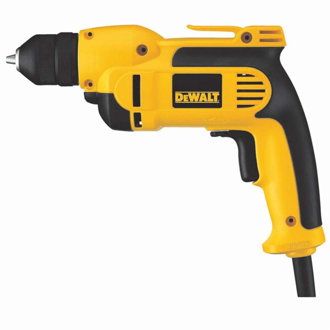 DeWalt DWD112S-QS - Taladro de 701 W con 1 velocidad variable, portabrocas automáticos de 10 mm