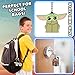 Disney Mandalorian Keyrings for Kids, Teens, Adults, Star Wars Mini Figures Set Keychain, Baby Yoda Collectibles Gifts