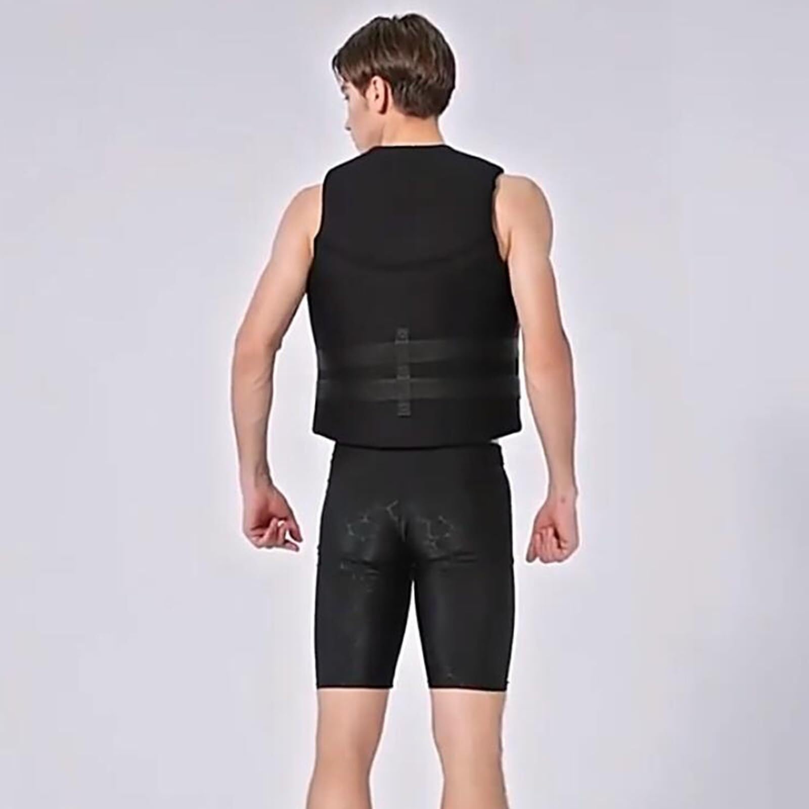 Kamizelka wypornościowa Mężczyźni Kobiety Projekt ergonomiczny z regulowanymi paskami i wysoką pływalnością do pływania kajaka nurkowania snorkling sportów wodnych użytkowanie